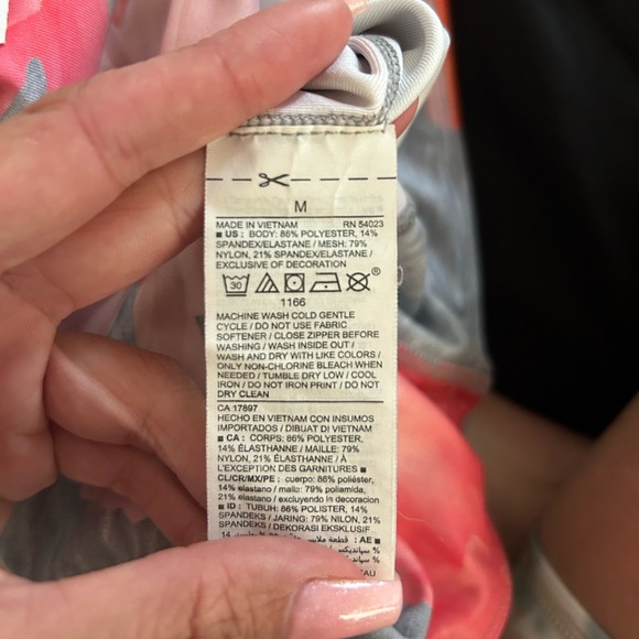 Floral Active Full Length Leggings - Picture 5 of 5